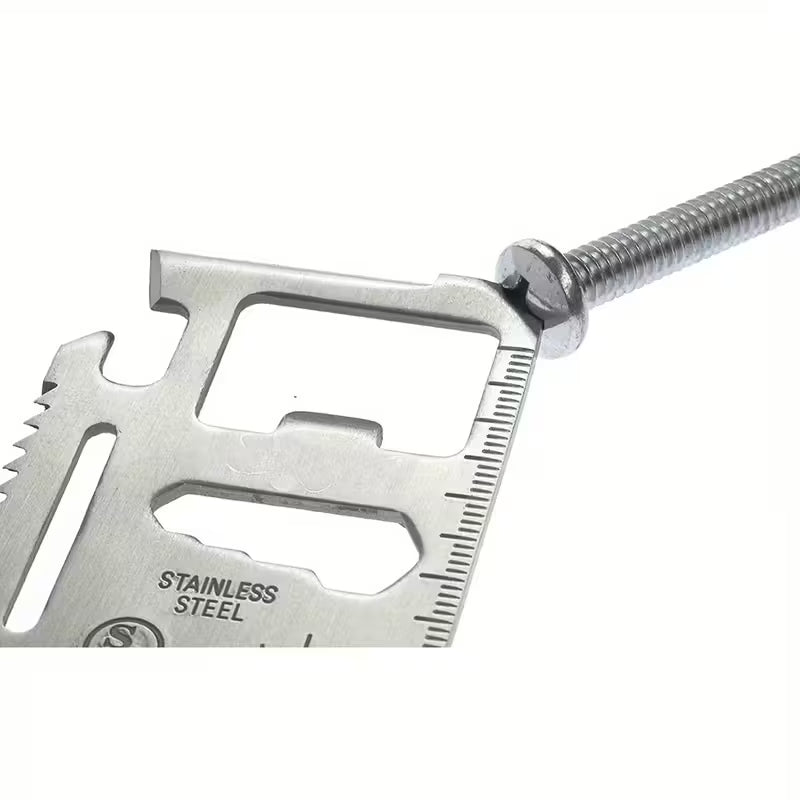 Gearly 11-in-1 Credit Card Multi-Tool (Wallet Survival Tool)